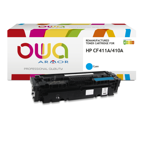 Toner remanufacturé OWA - standard - pour HP CF411A