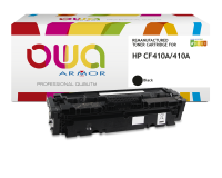 Toner remanufacturé OWA - standard - Noir - pour HP CF410A