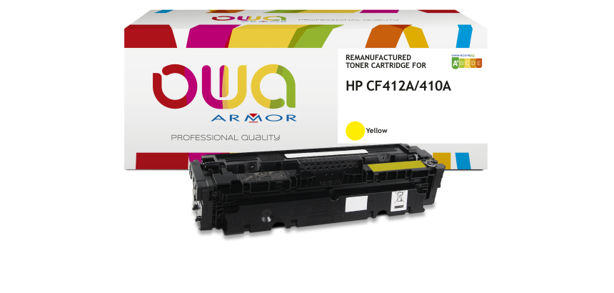 Toner remanufacturé OWA - standard - pour HP CF411A