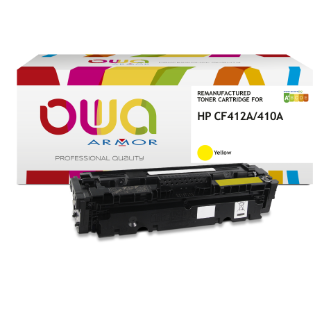 Toner remanufacturé OWA - standard - pour HP CF412A