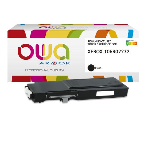 Armor OWA Toner komp. Xerox 106R02232 (8000 S.) schwarz tonercartridge 1 stuk(s) Zwart