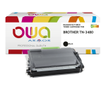 Toner remanufacturé OWA - standard - Noir - pour BROTHER TN-3480