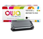 Toner remanufacturé OWA - haute capacité - Noir - pour BROTHER TN-3520