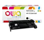 Toner remanufacturé OWA - très très haute capacité - Noir - pour HP CF226X