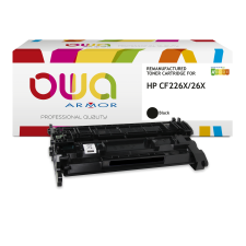 Toner remanufacturé OWA - très très haute capacité - Noir - pour HP CF226X