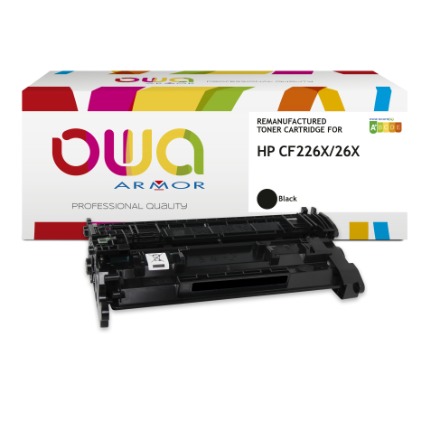 Toner remanufacturé OWA - très très haute capacité - Noir - pour HP CF226X