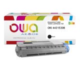 EN_Toner remanufacturé OWA - standard - Noir - pour OKI 44315308