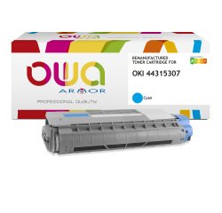 Toner remanufacturé OWA - standard - pour OKI 44315307