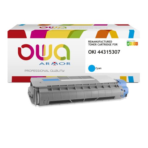 Toner remanufacturé OWA - standard - pour OKI 44315307