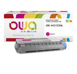 Toner remanufacturé OWA - standard - pour OKI 44315307