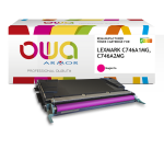 Toner remanufacturé OWA - standard - pour LEXMARK C746A1CG, C746A2CG