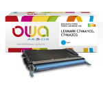 Toner remanufacturé OWA - standard - pour LEXMARK C746A1CG, C746A2CG
