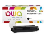 Toner remanufacturé OWA - standard - Noir - pour KYOCERA TK-5135 K
