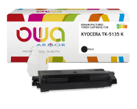 EN_Toner remanufacturé OWA - standard - Noir - pour KYOCERA TK-5135 K