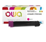 Toner remanufacturé OWA - standard - pour LEXMARK C950X2CG