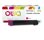 Toner remanufacturé OWA - standard - pour LEXMARK C950X2CG