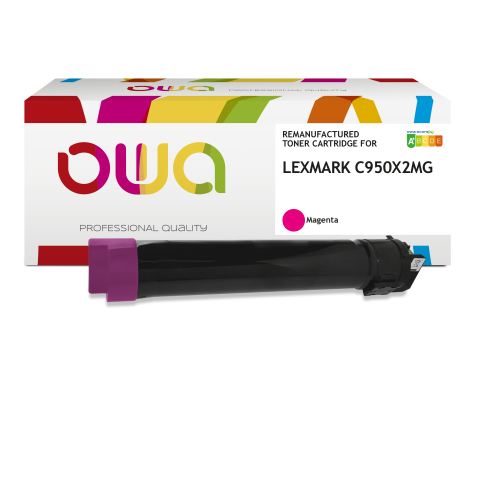 Toner remanufacturé OWA - standard - pour LEXMARK C950X2MG