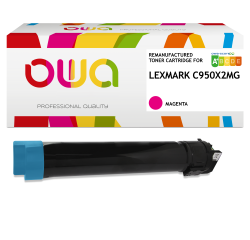 OWA wiederaufbereiteter Toner - Standard - für LEXMARK C950X2CG