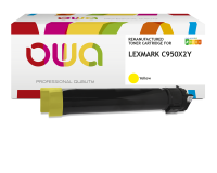 Toner remanufacturé OWA - standard - pour LEXMARK C950X2CG
