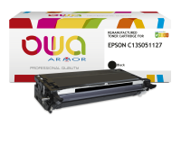 Toner remanufacturé OWA - standard - Noir - pour EPSON C13S051127