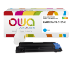 Toner remanufacturé OWA - standard - pour KYOCERA TK-5135 C