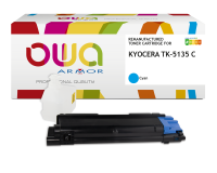 Toner remanufacturé OWA - standard - pour KYOCERA TK-5135 C