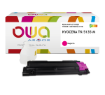 Toner remanufacturé OWA - standard - pour KYOCERA TK-5135 C