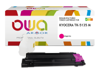 Toner remanufacturé OWA - standard - pour KYOCERA TK-5135 C