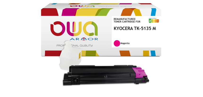 OWA Remanufactured Toner - Standard - for KYOCERA TK-5135 C