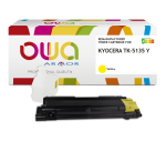 Toner remanufacturé OWA - standard - pour KYOCERA TK-5135 C