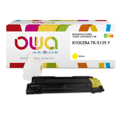 Toner remanufacturé OWA - standard - pour KYOCERA TK-5135 C