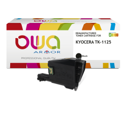 Toner remanufacturé OWA - standard - Noir - pour KYOCERA TK-1125