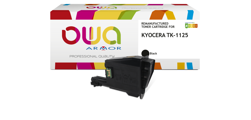 OWA Remanufactured Toner - Standard - Black - for KYOCERA TK-1125