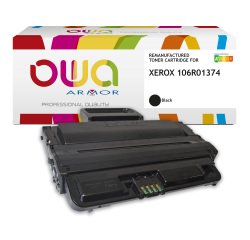 Toner remanufacturé OWA - haute capacité - Noir - pour XEROX 106R01374