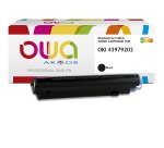 Toner remanufacturé OWA - haute capacité - Noir - pour OKI 43979202