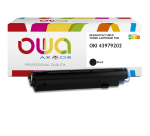Toner remanufacturé OWA - haute capacité - Noir - pour OKI 43979202