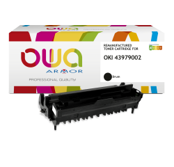 EN_Tambour remanufacturé OWA - standard - Noir - pour OKI 43979002