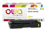 Toner remanufacturé OWA - haute capacité - pour RICOH 406480