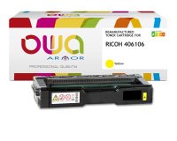 Toner remanufacturé OWA - standard - pour RICOH 406097
