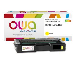 Toner remanufacturé OWA - standard - pour RICOH 406097