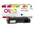 Toner remanufacturé OWA - standard - Noir - pour RICOH 406094