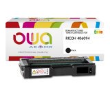 EN_Toner remanufacturé OWA - standard - Noir - pour RICOH 406094