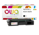 Toner remanufacturé OWA - standard - Noir - pour RICOH 406094
