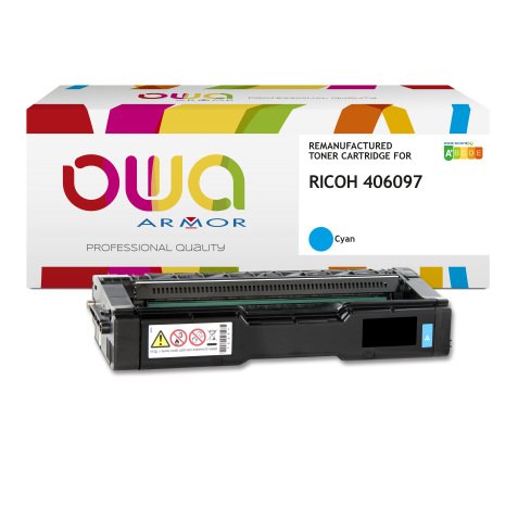 Toner remanufacturé OWA - standard - pour RICOH 406097