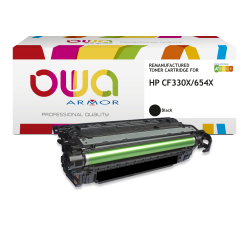 Toner remanufacturé OWA - haute capacité - Noir - pour HP CF330X
