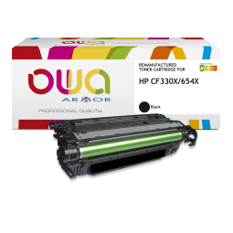 Toner remanufacturé OWA - haute capacité - Noir - pour HP CF330X