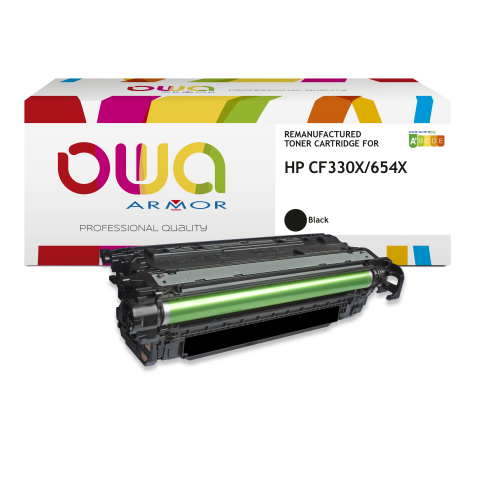 Toner remanufacturé OWA - haute capacité - Noir - pour HP CF330X