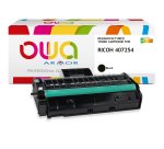 Toner remanufacturé OWA - haute capacité - Noir - pour RICOH 407254