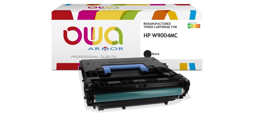Toner remanufacturé OWA - standard - Noir - pour HP W9004MC