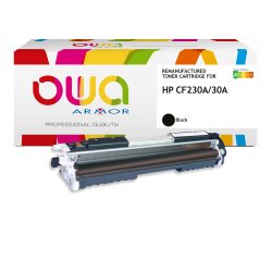 EN_Toner remanufacturé OWA - standard - Noir - pour HP CF230A, CANON 051
